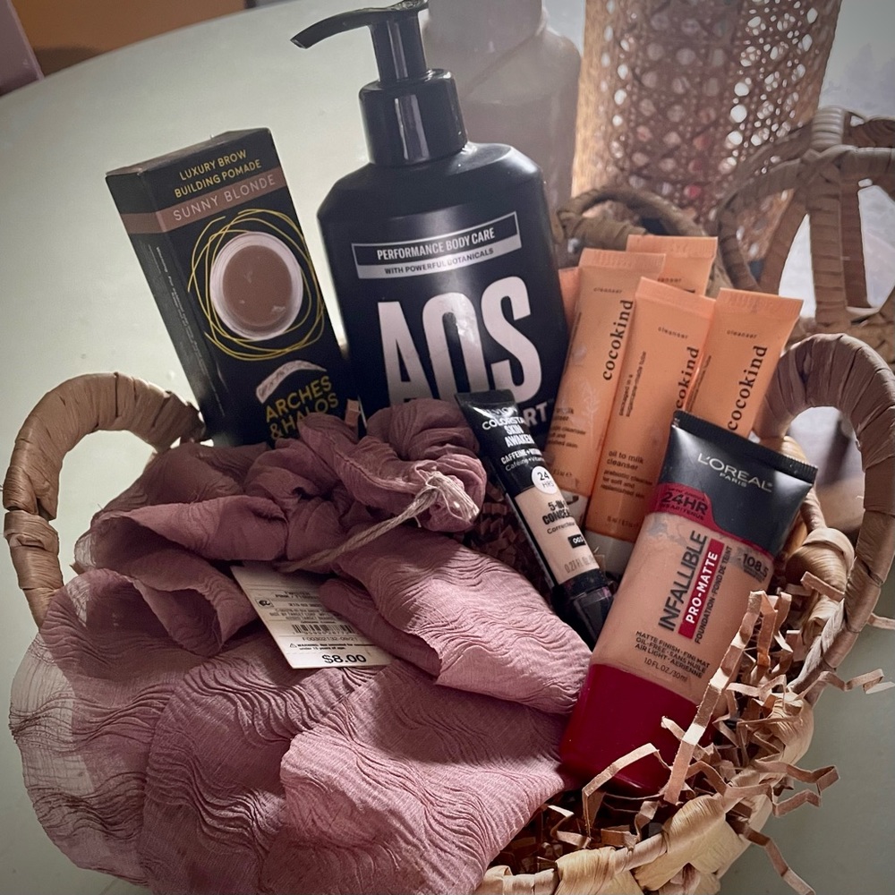Skincare, makeup and hair bundle #2
